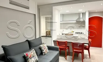 Apartamento com 43m²na al. lorena com excelente localização