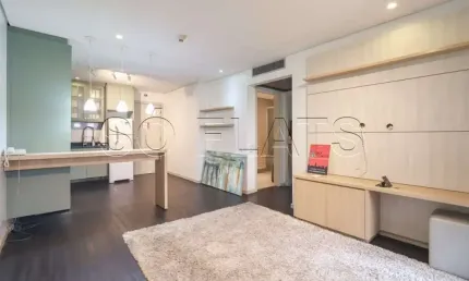 Flat transamérica berrini disponível para venda com 32m², 1 dormitório e 1 vaga de garagem