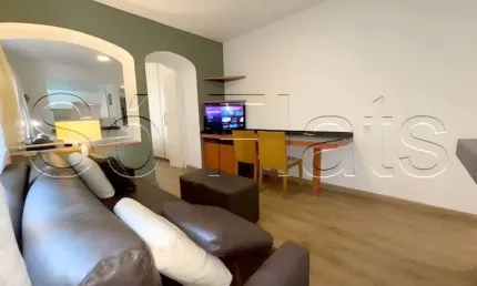 Mont Clair, apto disponível para locação contendo 43m², 01 dormitório e 01 vaga.