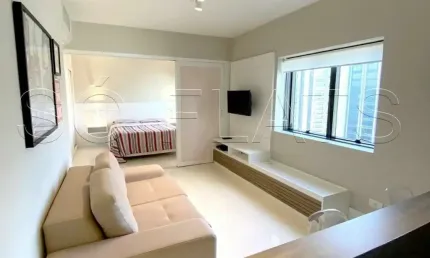 Flat Bristol The Time disponível para venda com 33m², 01 dormitório e 01 vaga de garagem