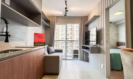 Apto disponível para locação contendo 25m² e 01 dormitório, no butantã,
