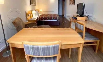 Flat Sol Alphaville disponível para venda com 30m², 01 dorm e 01 vaga de garagem