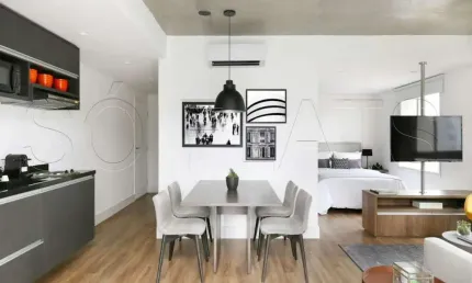 Residencial Geo Berrini, apto disponível para venda com 63m², 01 dormitório e 01 vaga de garagem