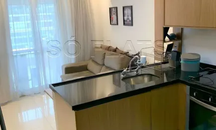 Residencial cosmopolitan high garden, disponível para locação contendo 58m², 1 dormitórios e 1 vaga.