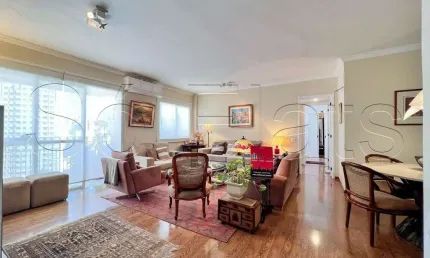 Apartamento alto padrão contendo 100m², 2 dormitórios sendo 2 vagas de garagem no itaim bibi.