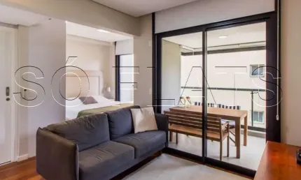 Apto no vx change com  35m², 1 dormitório e 1 vaga disponível para locação no jardim paulista.
