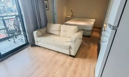 Residencial be design, apto disponível para locação com 32m², 01 dormitório e 01 vaga.