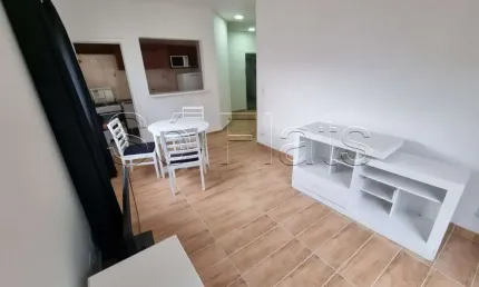 Flat Ambassador, mobiliado e disponível para venda com 41m², 01 dorm e 01 vaga