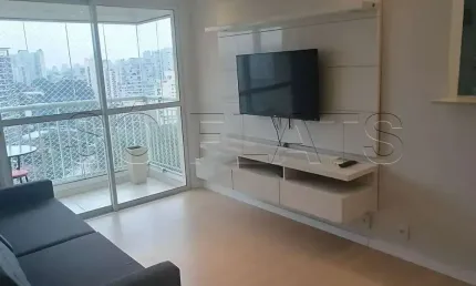 Residencial via ibirapuera, apto disponível para locação com 58m² com 2 dormitórios e 1 vaga.