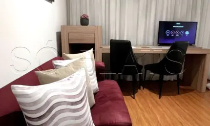 Flat melia ibirapuera disponível para venda com 27m², 1 dormitório e 1 vaga de garagem