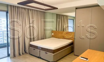 Apartamento para locação no habitarte 1, contendo 43m², 1 dormitório e 1 vaga de garagem.