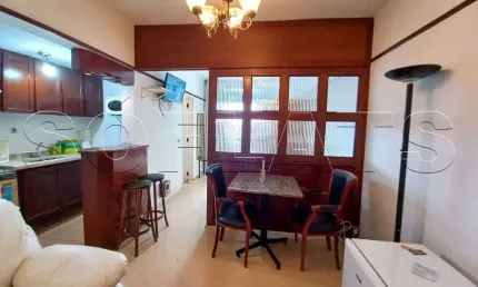 Flat champs elysées disponível para venda com 30m², 01 dormitório e 01 vaga de garagem