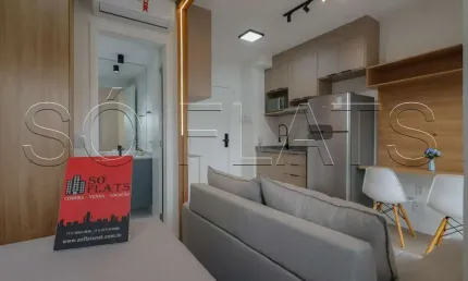 Studio viva benx casa do ator, studio disponível para locação com 24m² e 01 dormitório.