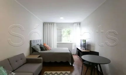 Residencial diego rivera, flat disponível para locação com 28m², 01 dormitório e 01 vaga
