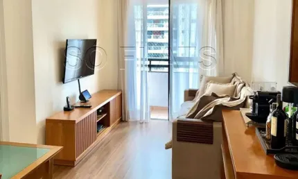 Flat mercure sp berrini, disponível para venda com 42m², 02 dorms e 01 vaga de garagem
