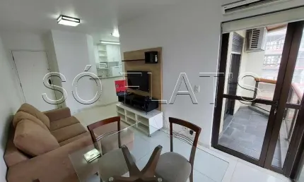 Flat para locação, mobiliado nos jardins com uma localização privilegiada próx do pq do ibirapuera.