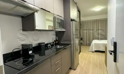 Residencial z cotovia, apto disponível para locação com 26m², 1 dormitório e 1 vaga.
