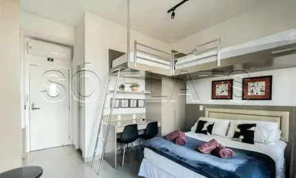Studio vn alvorada disponível para venda com 33m², 1 quarto e 1 vaga