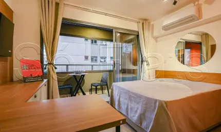 Puq perdizes by you.inc, flat disponível para locação com 26m² e 1 dormitório.