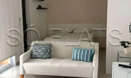 Option paraíso, apto disponível para locação contendo 38m², 01 dormitório e 01 vaga.