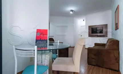 Palais royal, apto disponível para locação contendo 40m², 01 dormitório e 01 vaga.