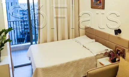Studio harmonia da vila, apartamento no modelo studio com 25m² e 1 dormitório