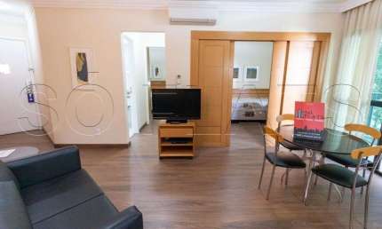 Flat com Excelente localização no Paraiso 02 Dorms 60m²