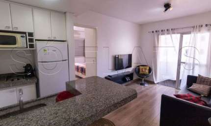 Flat com 1x dormitório totalmente mobiliado, próximo da Avenida Paulista, sem burocracia.