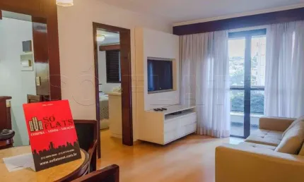 Flat transamérica higienópolis classic disponível para venda com 40m² e 01 vaga de garagem