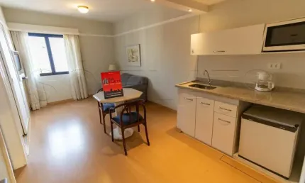 Flat lindo com 1 dormitório disponível para locação no jardins com entrada imediata