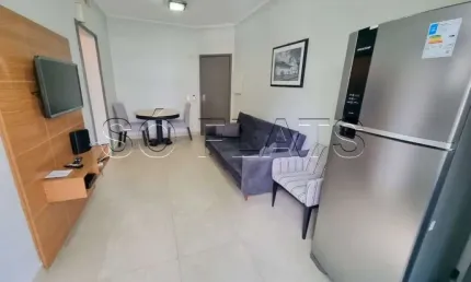 Flat com 1 dormitório e 1 vaga na rua do Shopping Center 3 disponível para locação