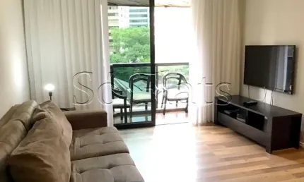 Flat com 1 dormitório próximo da Avenida Faria Lima disponível para locação.