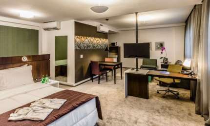 BLUE TREE ALPHAVILLE- flat em Alphaville, com fácil acesso a São Paulo