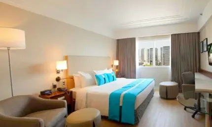 Radisson Alphaville, flat no pool para investimento