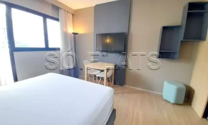Lindo flat em alphaville, excelente localização, para investir ou morar