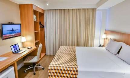 Flat para investimento no pool hoteleiro próximo ao aeroporto de Guarulhos.
