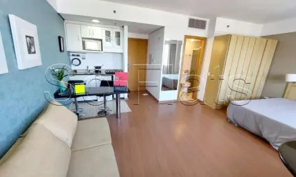 Flat ótimo para locação no Alphaville, prox ao Shopping Iguatemi Alphaville e da Rod. Castelo Branco