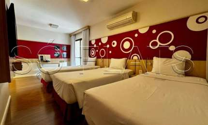 Flat Mercure Sp Alamedas em Cerqueira Cesar para investimento ou moradia.