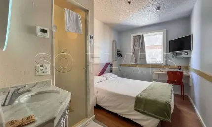 Flat ibis budget paulista disponível para venda com 12m²