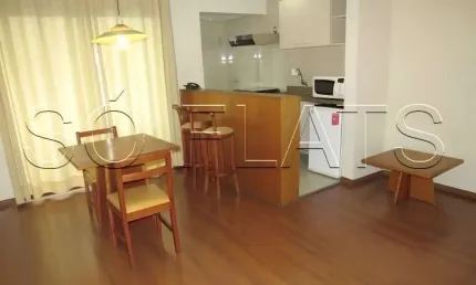 Excelente apartamento, residencie com serviços, localizado a poucas quadras da av santo amaro