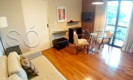 Ótimo flat completo estilo residencial no Brooklin disponível para locação