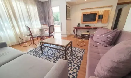Flat fora do pool nos jardins, ótimo investimento ou moradia