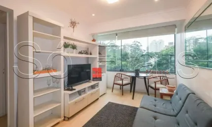Flat com 1 quarto à venda na Rua Doutor Chibata Miyakoshi, 183, Morumbi, São Paulo