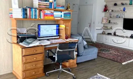 Apartamento cobertura na vila olímpia com 135m², 02 dorms