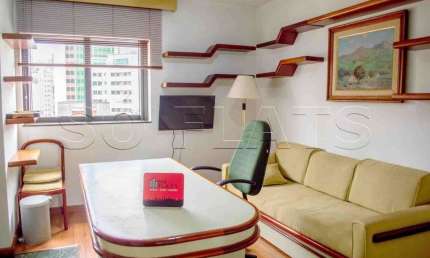 Flat com 01 dorm, na Av. Brig Luis Antonio, facil acesso a Paulista e Pq. do Ibirapuera