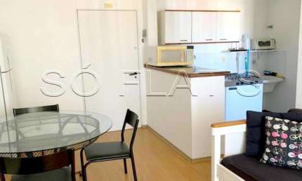 Flat New Point disponível para venda com 38m², 1 dormitório e 1 vaga