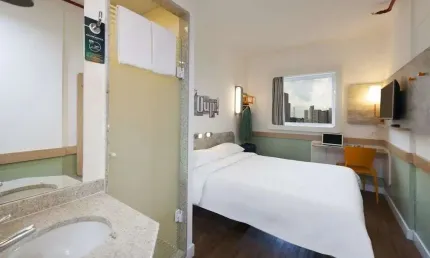 Flat Ibis Budget Campinas 13m² para investimento no pool hoteleiro.
