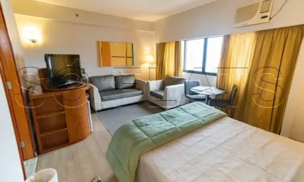 Flat disponível para locação no Live Lodge muito bem localizado próximo ao Hospital São Paulo.