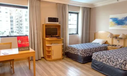 TRYP HIGIENÓPOLIS DISPONÍVEL PARA LOCAÇÃO E TOTALMENTE MOBILIADO. COM ENTRADA IMEDIATA.