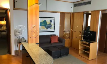 Flat a poucos metros da av. faria lima e av. cidade jardim, ótima localização. flat c/ 1x dormitório